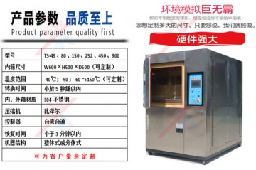 兩箱式冷熱沖擊試驗機
